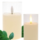 СВЕЧА НА АККУМУЛЯТОРЕ, ДЕКОРАТИВНАЯ СВЕЧА С ДВИГАЮЩИМСЯ ПЛАМЕНЕМ