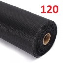 Оконный экран черный по индивидуальному заказу MOSKITIER 120