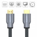 Кабель HDMI-HDMI 1М 2.0 Unitek в оплетке; Y-C136RGY