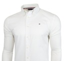 Tommy Hilfiger Pánska košeľa Biela Casual REGULAR FIT 100% Bavlna veľ. XL EAN (GTIN) 8720645128595