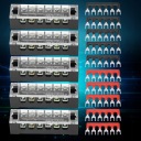 5PCS DUAL ROW 6 ПОЛОЖЕННЯ 600 V 15A БЛОК ZACISKOWY БЛОК ZARBAAKOWY 1I  (17907977842) фото min 6