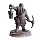 Гном-шахтер 1 - Dwarf Miner D&D RPG