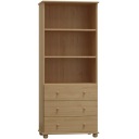 ДЕРЕВЯННЫЙ КНИЖНЫЙ ШКАФ СОСНА БИБЛИОТЕКА ДЛЯ КНИГ