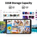 PRITOM Tablet 7" Android, 32 GB Z elő, csarny Gyártó kódja P7 PLUS