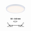 PLAFONIERA VARIFIT AREO LED (СВІТЛОДІОД) DIM 13W 1200LM 3000K КРУГЛА 175MM IP44 230V BI  (16998612364) фото min 6