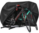 Водонепроницаемый чехол ДЛЯ ДВУХ ВЕЛОСИПЕДОВ, ЧЕРНЫЙ WIGOFIL, БОЛЬШОЙ, ПРОЧНЫЙ МАТЕРИАЛ