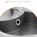 PLASTIKOWY PIERŚCIEŃ PRZELEWU DO ZLEWU OSŁONA ODPŁYWU