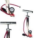 СТОЯЩИЙ ВЕЛОСИПЕДНЫЙ НАСОС С АВТОМОБИЛЬНЫМ МАНОМЕТРОМ