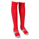 Športové ponožky pre dospelých Futbalové pančuchy Bavlna červená