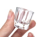 Косметический сосуд Стеклянный стакан для жидкости для хны и акрилового геля