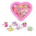 СКАЗОЧНЫЕ КОЛЬЦА ДЛЯ ДЕВОЧЕК, НАБОР 12 ШТ.