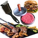 5x ТЕФЛОНОВЫЕ КОВРИКИ ДЛЯ ГРИЛЬ-ПРЕССА ДЛЯ БУРГЕРА MOL BRUSH НАБОР ДЛЯ ГРИЛЯ