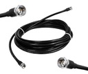 Gotowy kabel antenowy IAPT przewód RG-59 wtyk F / wtyk F 15m