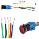COMMUTATEUR BOUTON PRISE FEUX ANTIBUÉE LED UNIVERSEL 16MMphoto 6