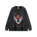 Хай-стрит аниме с принтом в футболке для стирки воды