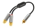 Разветвитель RCA: МЕТАЛЛИЧЕСКИЕ РАЗЪЕМЫ PLUG-2