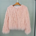 ZADORIN Colorful Boho Furry Faux Fur Coat Women Fur Coats Jeseň Zima Pin Dominujúci vzor orientálny