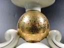 Svietnik ecru barokové zlato inkr. Alka Marion 1950 Prevažujúcy materiál porcelán