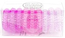 ПРУЖИНЫ ДЛЯ ВОЛОС РОЗОВЫЕ ФИОЛЕТОВЫЕ 9 ШТ.