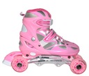 NILS SKATES 2IN1 PINK L(39-42) NH18366 РОЛИКОВЫЕ КОНЬКИ РОЗОВЫЕ