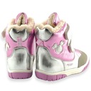 Lśniące śniegowce dla dziewczynki buty zimowe Wojtyłko Softshell 24099 r.27 Bohater brak
