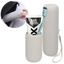 СЕРЫЙ КОНТЕЙНЕР ДЛЯ ЗУБНОЙ ПАСТЫ ЩЕТКИ