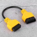 КАБЕЛЬ ПРОДОВЖУВАЧ OBD2 З'ЄДНАНА DIAGNOSTYCZNEGO 16-PIN MESKI NA ЖІНОЧИЙ 30CM  (18569700002) фото min 16