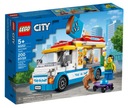 LEGO City - Furgonetka z Lodami (60253) + Torba Prezentowa LEGO Wiek dziecka 5 lat +