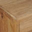 vidaXL Nočný stolík, masívne teakové drevo, 40 x 30 x 50 cm Montáž nábytok na samostatnú montáž