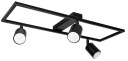 ПОТОЛОЧНАЯ ЛАМПА 3XGU10 LED SPOT BLACK MOVABLE SPOTLIGHT LOFT