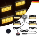 4X FEUX D'AVERTISSEMENT STROBOSCOPIQUE PHARE LED POMARANCZOWA AIDE REMORQUEphoto 11