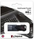 Флеш-накопитель Kingston Data Traveler Onyx, 64 ГБ, USB 3.2