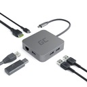 АДАПТЕР-концентратор USB-C USB 6IN1 3x USB 3.0 USB C ETHERNET HDMI 4K ДЛЯ MACBOOK PRO