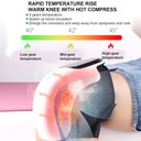 Masażer kolan z ogrzewaniem i ugniataniem w celu łagodzenia bólu Wibracje na podczerwień Kod producenta 2024011012CN