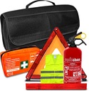 EXTINGUIDOR 1KG BOTIQUÍN DIN13164 TRAGALUZ CHALECO BOLSA NIEZBEDNIK VOLANTE 