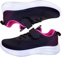 Odľahčená športová obuv, tenisky, detské tenisky r28 c ružové P1-157