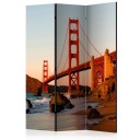Ширма-штора Golden Gate Bridge запад 135x172