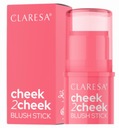 CLARESA CHEEK 2 CHEEK KREMOWY RÓŻ W SZTYFCIE 02 NEON CORAL