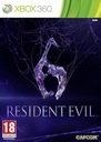 DVD-диск с новой игрой Resident Evil 6, Xbox 360 PL