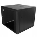 Подвесной шкаф LAN RACK 19'' 9U 450мм черный GTS