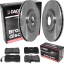 DACO DISCS x2 PADS передние Alfa Romeo 159 Brera