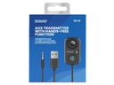 AUX-ПЕРЕДАТЧИК ДИНАМИК ПРИЕМНИК BLUETOOTH 5.1 USB SAVIO TR-13