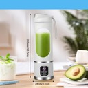 450 ml Prenosný mixér na ovocie a zeleninu, elektrický mini mixér Stav balenia originálne