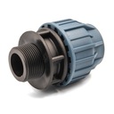 СОЕДИНИТЕЛЬ 32 x 1'' GZ PP 16 БАР ДЛЯ ВОДОПРОВОДНЫХ ТРУБ ПЭ