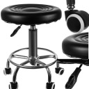 HOKER BAROWY KRZESŁO FRYZJERSKIE STOŁEK TABORET