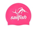 Силиконовая шапочка для плавания Sailfish розовая