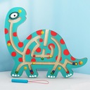 Drevené magnetické bludisko Cestovateľský Brontosaurus Kód výrobcu TOOYFUL-57052106