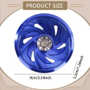 PROTECTION FAN LATWE W INSTALLATION SPARE PARTS ZAMIENNE ACCESSORY MOTORCYCLE MEASURE AIR DOVE  photo 10