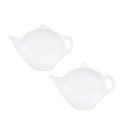 Набор белых блюдец LARRA, 2 шт. ХОМЛА