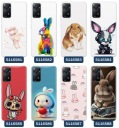 Чехол для Xiaomi Redmi Note 11 Pro с узорами Кролик Заяц Забавный Милый